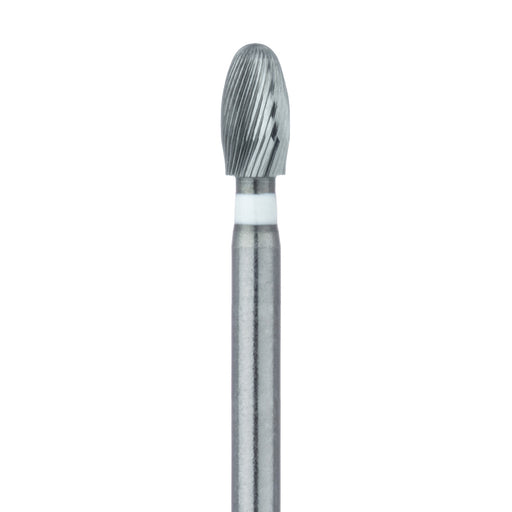 Trimming & Finishing Carbide Bur, Ultra Fine (30 Flute), Football, US#7408, 2.3mm Ø, SU (FGXXL) - HM379U-023-SU - Avtec Dental