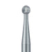 Trimming & Finishing Carbide Bur, Fine, Round, US#7008, 2.3mm Ø, RA - HM41-023-RA - Avtec Dental