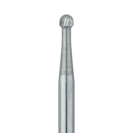 Trimming & Finishing Carbide Bur, Fine, Round, US#7004, 1.4mm Ø, FG - HM41-014-FG - Avtec Dental