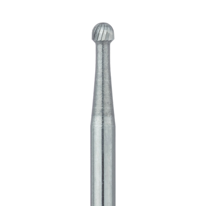 Trimming & Finishing Carbide Bur, Fine, Round, US#7004, 1.4mm Ø, FG - HM41-014-FG - Avtec Dental
