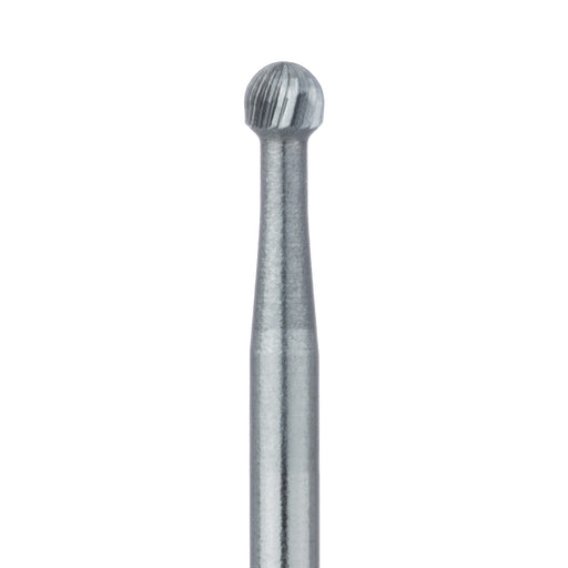 Trimming & Finishing Carbide Bur, Fine, Round, US#7006, 1.8mm Ø, FG - HM41-018-FG - Avtec Dental