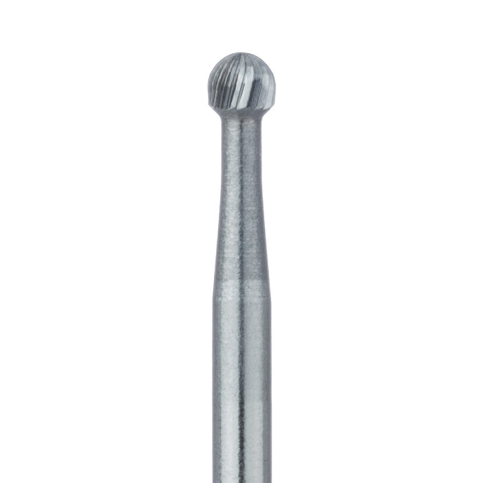 Trimming & Finishing Carbide Bur, Fine, Round, US#7006, 1.8mm Ø, FG - HM41-018-FG - Avtec Dental