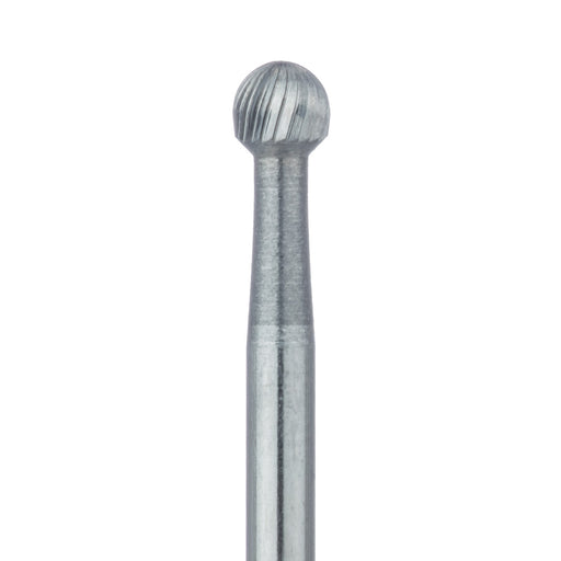 Trimming & Finishing Carbide Bur, Fine, Round, US#7008, 2.3mm Ø, FG - HM41-023-FG - Avtec Dental