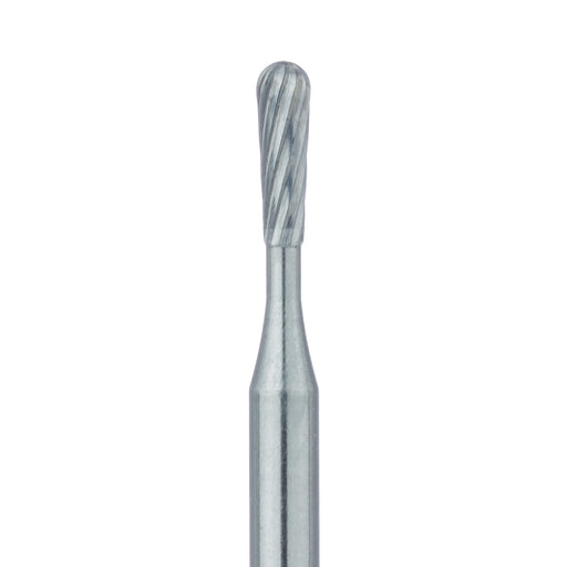 Trimming & Finishing Carbide Bur, Fine, Pear, US#7303, 1.2mm Ø, FG - HM47L-012-FG - Avtec Dental