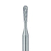 Trimming & Finishing Carbide Bur, Fine, Pear, US#7303, 1.2mm Ø, FG - HM47L-012-FG - Avtec Dental
