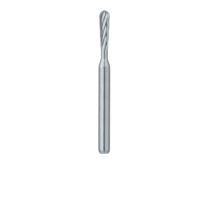 Trimming & Finishing Carbide Bur, Fine, Pear 1.4mm Ø, FG, - HM47L-014-FG - Avtec Dental