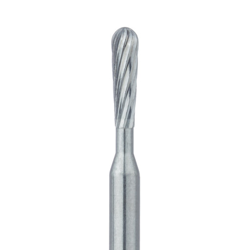 Trimming & Finishing Carbide Bur, Fine, Pear 1.4mm Ø, FG, - HM47L-014-FG - Avtec Dental