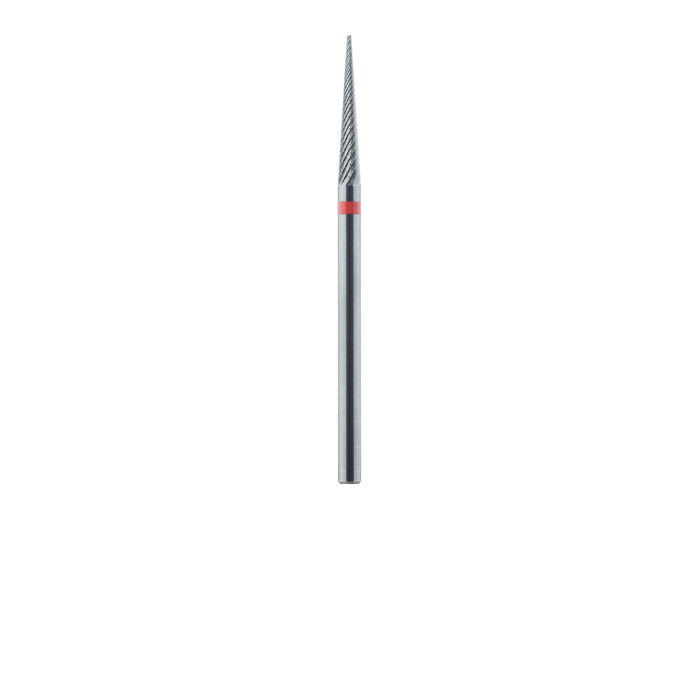 Carbide Cutter, Fine, Cross Cut, Pointed X-Mas Tree, 2.3mm Ø, HP - HM489FX-023-HP - Avtec Dental