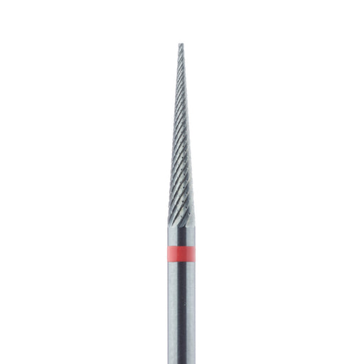 Carbide Cutter, Fine, Cross Cut, Pointed X-Mas Tree, 2.3mm Ø, HP - HM489FX-023-HP - Avtec Dental
