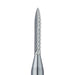 Trimming & Finishing Carbide Bur, Fine, Flame, 1.2mm Ø, RA - HM48L-012-RA - Avtec Dental