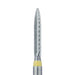 Trimming & Finishing Carbide Bur, Extra Fine, Flame, 1.2mm Ø, FG - HM48LF-012-FG - Avtec Dental