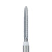 Trimming & Finishing Carbide Bur, Ultra Fine, Flame, 1.2mm Ø, FG - HM48LU-012-FG - Avtec Dental