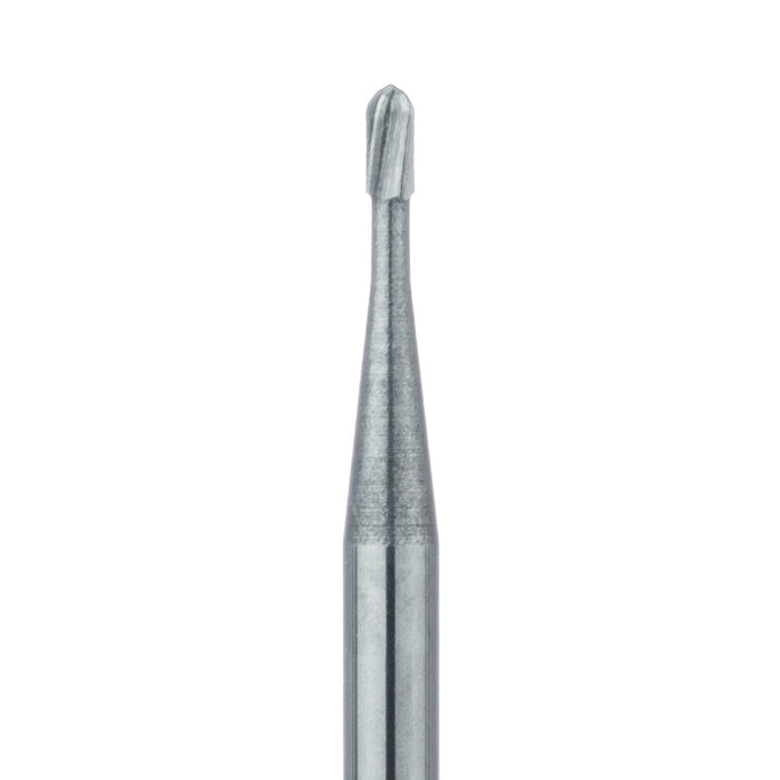 Operative Carbide Bur, Pear, US#330, 0.8mm Ø, SS - HM7-008-SS - Avtec Dental