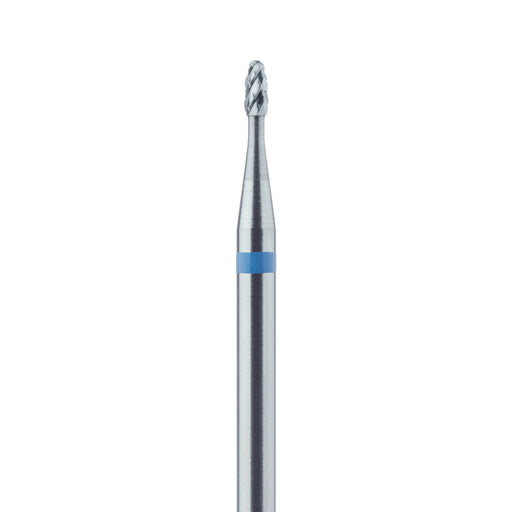 Carbide Cutter, Medium, Cross Cut, Small Egg, 1.4mm Ø, HP - HM73MG-014-HP - Avtec Dental