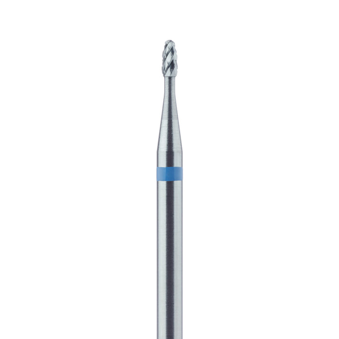 Carbide Cutter, Medium, Cross Cut, Small Egg, 1.4mm Ø, HP - HM73MG-014-HP - Avtec Dental