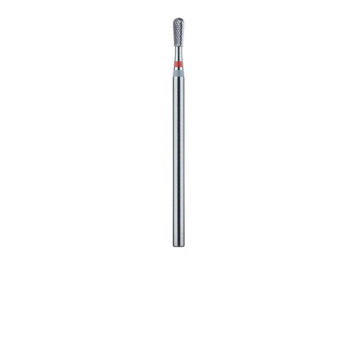 Carbide Cutter, Fine, Special Toothing for PEEK, Small Pear, 2.3mm Ø, HP - HM77PX-023-HP - Avtec Dental