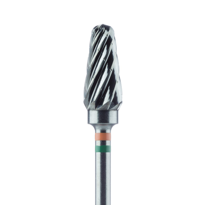 Carbide Cutter, Coarse, Faceted Toothing with Cross Cut, 6mm Ø, HP - HM79GF-060-HP - Avtec Dental