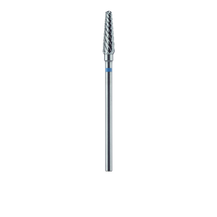 Carbide Cutter, Medium, Cross Cut, Round End Taper, 4mm Ø, HP - HM79GM-040-HP - Avtec Dental