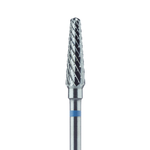 Carbide Cutter, Medium, Cross Cut, Round End Taper, 4mm Ø, HP - HM79GM-040-HP - Avtec Dental