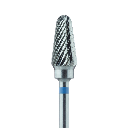 Carbide Cutter, Medium, Cross Cut, Round End Taper, 6mm Ø, HP - HM79GX-060-HP - Avtec Dental