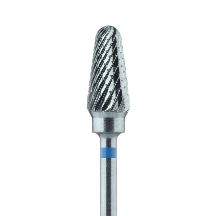 Carbide Cutter, Medium, Cross Cut, Round End Taper, 6mm Ø, HP - HM79GX-060-HP - Avtec Dental