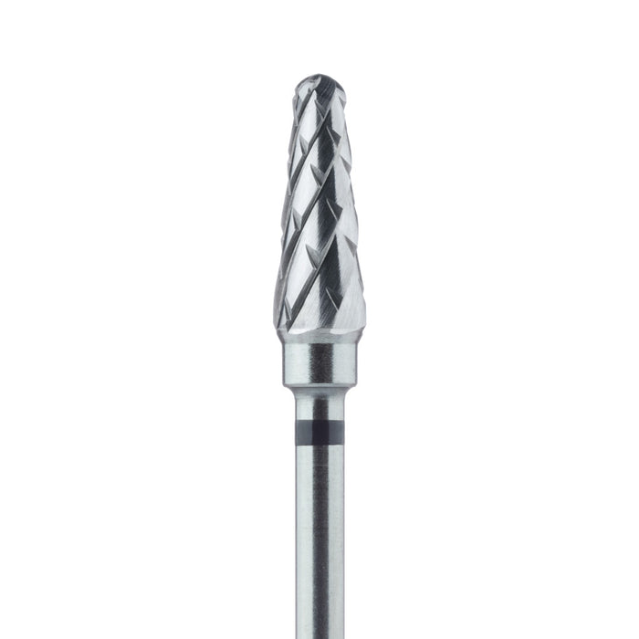 Carbide Cutter, Super Coarse, Cross Cut, Round End Taper, 4.5mm Ø, HP - HM79SX-045-HP - Avtec Dental