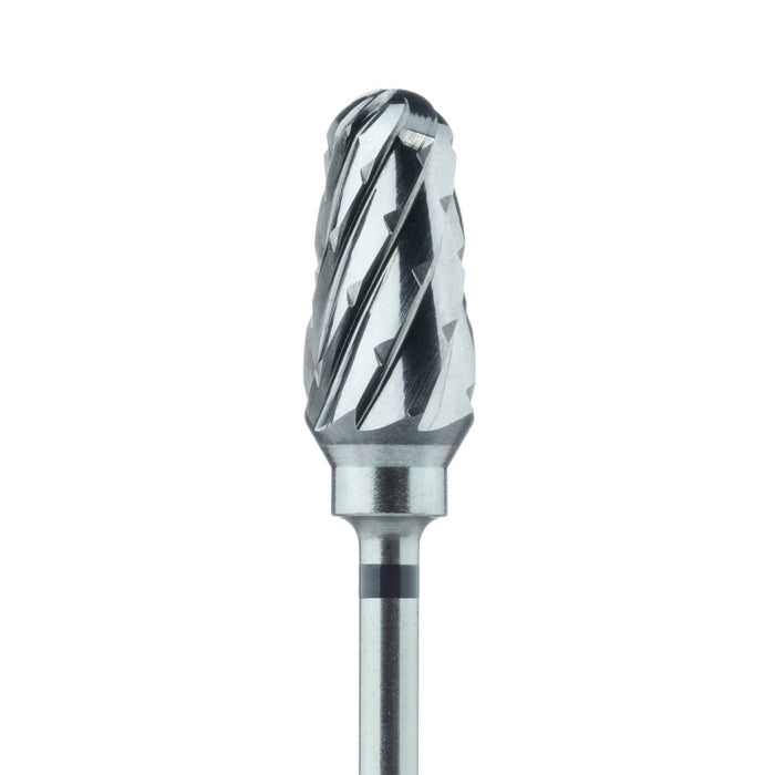 Carbide Cutter, Super Coarse, Cross Cut, Round End Taper, 7mm Ø, HP - HM79SX-070-HP - Avtec Dental