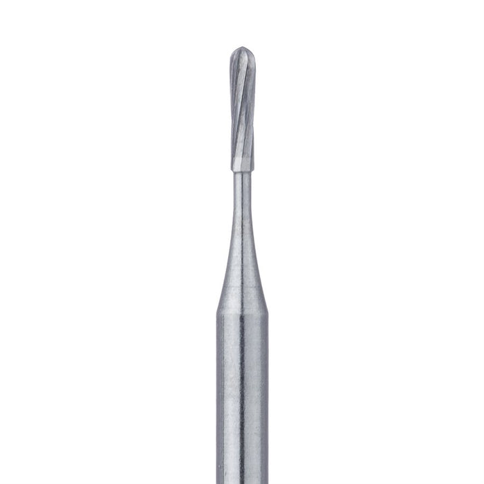 Operative Carbide Bur, Long Pear, US#330L, 0.8mm Ø, FG - HM7L-008-FG - Avtec Dental