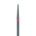 Black Cobra Laboratory Carbide Bur, Fine, Cross Cut, 2.3mm Ø, HP - HMB23F-023-HP - Avtec Dental