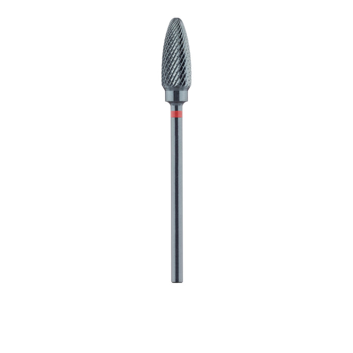 Black Cobra Laboratory Carbide Bur, Fine, Cross Cut, 6mm Ø, HP - HMB251F-060-HP - Avtec Dental