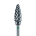 Black Cobra Laboratory Carbide Bur, Coarse, Cross Cut, 6mm Ø, HP - HMB251H-060-HP - Avtec Dental