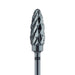 Black Cobra Laboratory Carbide Bur, Super Coarse, Cross Cut, 6mm Ø, HP - HMB251S-060-HP - Avtec Dental