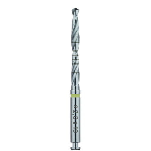 Surgery, Implant Bur with Depth Markings, 2mm Ø, 20mm Length, RAXL - HN011 - Avtec Dental