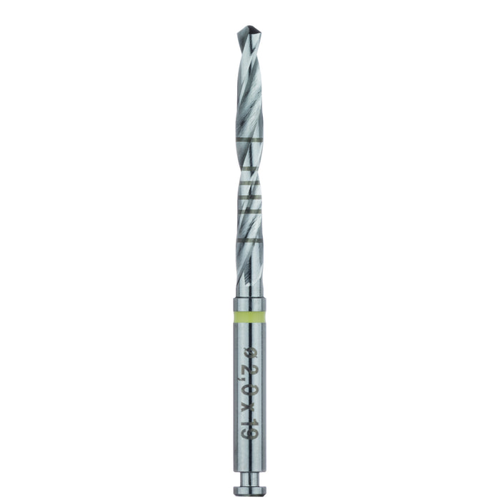 Surgery, Implant Bur with Depth Markings, 2mm Ø, 20mm Length, RAXL - HN011 - Avtec Dental