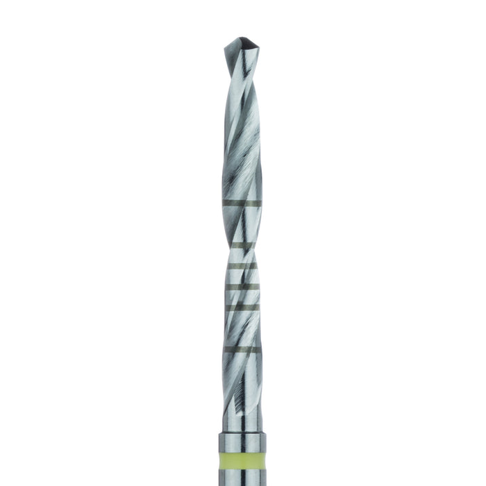 Surgery, Implant Bur with Depth Markings, 2mm Ø, 20mm Length, RAXL - HN011 - Avtec Dental