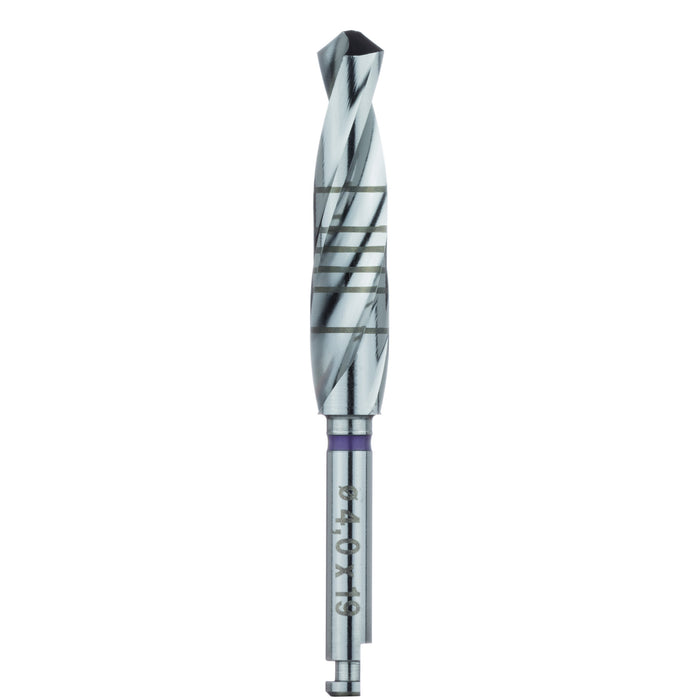 Surgery, Implant Bur with Depth Markings, 4mm Ø, 20mm Length, RAXL - HN015 - Avtec Dental