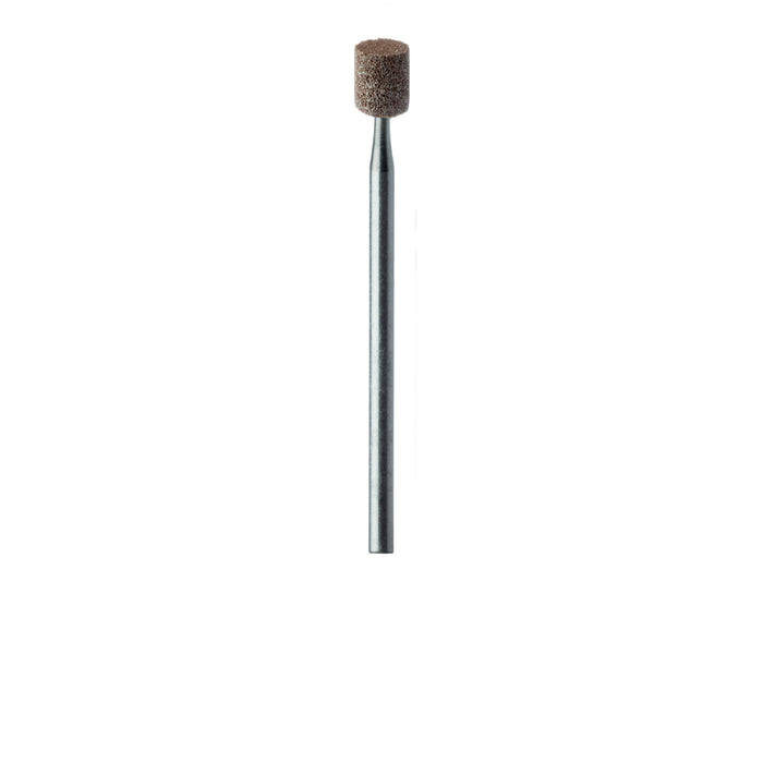 Abrasive, Brown, For Precious Metals, Short Barrel 5.0mm Ø, Medium, HP - KB640-050-HP-BRN - Avtec Dental