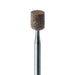 Abrasive, Brown, For Precious Metals, Short Barrel 5.0mm Ø, Medium, HP - KB640-050-HP-BRN - Avtec Dental