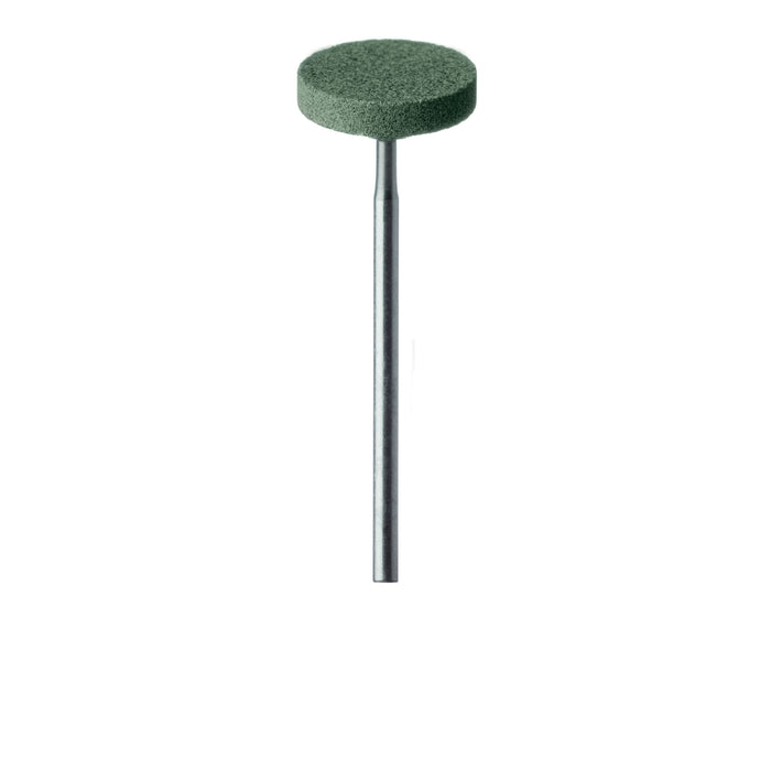 Abrasive, Green, Large Wheel, 16mm Ø, Soft Bonding, Fine, HP - KB716-160-HP-GRN - Avtec Dental