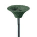 Abrasive, Green, Large Inverted Cup, 16.5mm Ø, Soft Bonding, Fine, HP - KB728-165-HP-GRN - Avtec Dental