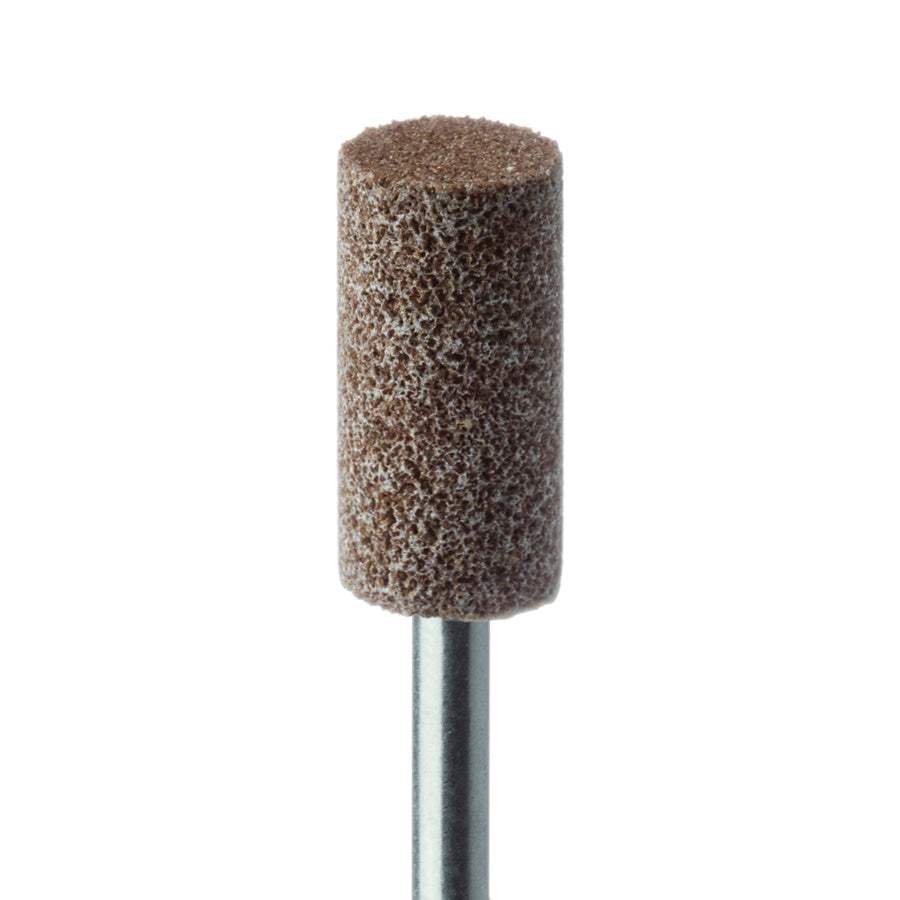 Abrasive, Brown, Long Cylinder, 6.5mm Ø, Soft Bonding, Fine, HP - KB73