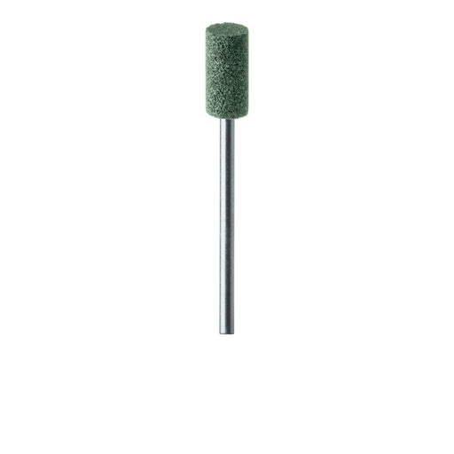 Abrasive, Green, Long Cylinder, 6.5mm Ø, Soft Bonding, Fine, HP - KB731-065-HP-GRN - Avtec Dental