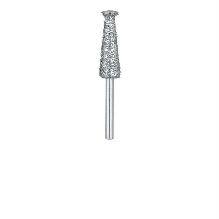 Alveoplasty Diamond Bur, Conical With Cap, 5.0mm Ø, HP - KD01G-050-HP - Avtec Dental