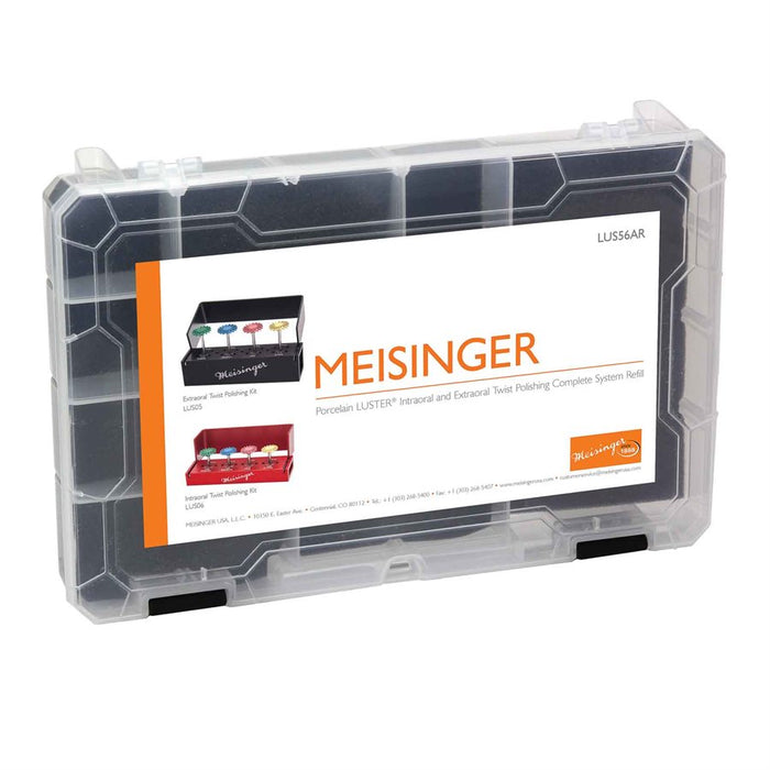 Porcelain Luster Intraoral & Extraoral Twist Polishing Complete System REFILL - LUS56AR - Avtec Dental