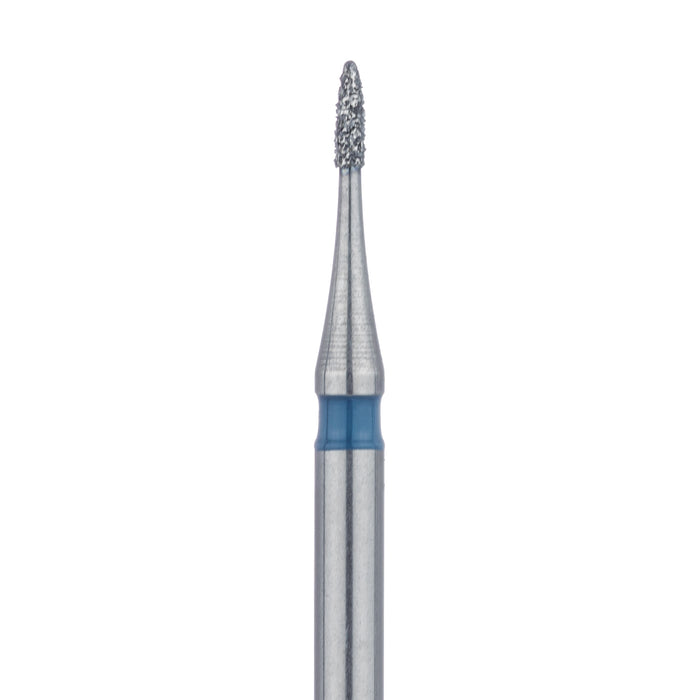 Micro-Diamonds, Short Flame, Medium, 0.7mm Ø, FG - M889-007-FG - Avtec Dental