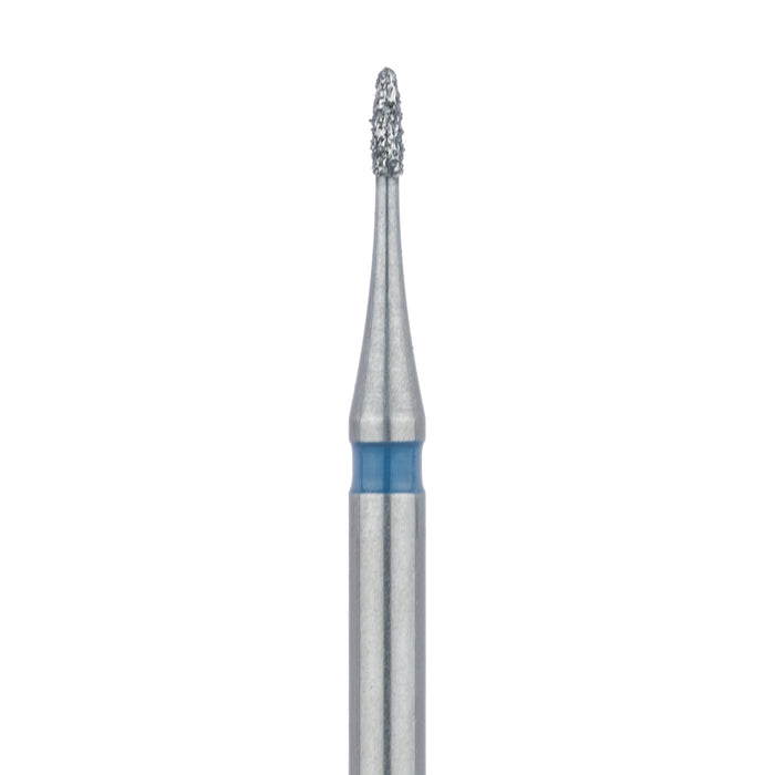 Micro-Diamonds, Short Flame, Medium, 0.7mm Ø, FG - M895-007-FG - Avtec Dental