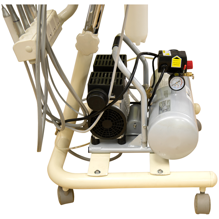 Portable Mobile Cart with Integrated Compressor - Avtec Dental