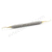 Gracey Curette 1/2, Gold Titanium, Tru-Grip® Handle - Avtec Dental