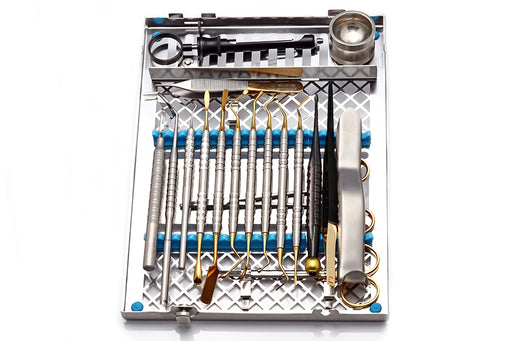 Gold Titanium Surgical Kit - Avtec Dental