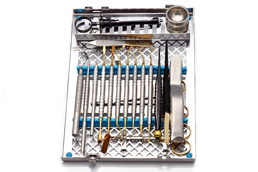 Gold Titanium Surgical Kit - Avtec Dental